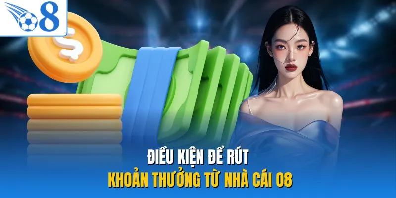Điều kiện để rút khoản thưởng từ nhà cái O8  